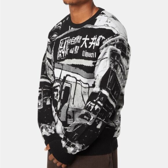 HUF Worldwide Commuter Sweater - Picture 6 of 7